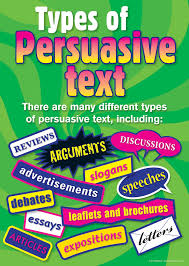 Exposition text is a text contains a brief, concise and clear invitation. Types Of Persuasives Love 4 Writing