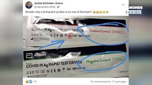 To make sure the test is not detecting the disease in people who have not been infected (called a false positive), a negative control is used. Covid 19 Des Tests De Depistage Rapide Sont Ils Vraiment Truques A Vrai Dire Youtube