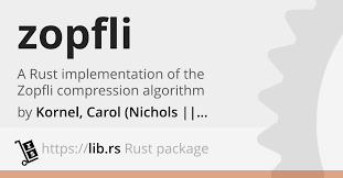 Image result for zopfli