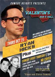 Thursday October 25th in Jamul! Ryan Hicks!