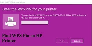 Wps Pin On Hp Printer