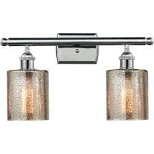 Vanity (2) vanity light (1181) vanity lights (14) availability options. World Of Lifestyle Wls355826 Bath Lighting Polished Chrome Cast Brass Glass Acamar Shop Lighting Lighting Fixtures At Rlalighting Com
