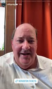Didn't know Brian Baumgartner was an Offspring fan. : r/TheOffspring