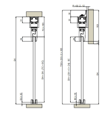 Compare costs to install a new door in your wall or replace an old one. Evolve 80 Automatic Powered Sliding Door Gear Sliding Doorstuff