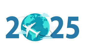 Airplane Happy New Year Stock ...