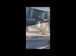 I Got The Compustar Csx 4905s Kit Remote Start Installed In My Toyota Tundra Youtube