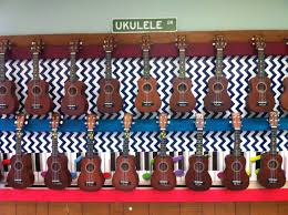 Ukulele In The Classroom Ukulele Wall I M Very Proud Of This One Wall Build With 2x4 Music Classroom Organization Teaching Ukulele Music Room Organization