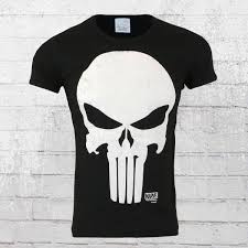 Order Now Logoshirt T Shirt Men Marvel Punisher Black