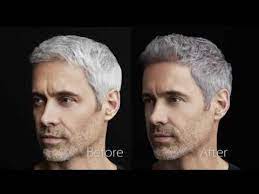 Bokashi For Men Perfect Grey Blending Professional Hair Color Grey Hair Men Older Men Haircuts Grey Blending