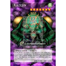 Posted by 4 hours ago. Kazejin Mrd 026 Full Art Orica Custom Yu Gi Oh Card Zabatv