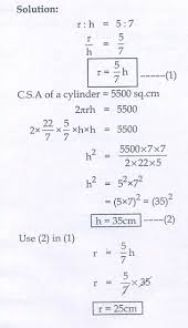 If you know the radius of a sphere, you can calculate the surface area based on the following formula: Exercise 7 1 Surface Area Problem Questions With Answer Solution Mensuration Mathematics