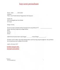 Contoh surat keterangan berhenti bekerja dari perusahaan. Contoh Surat Keterangan Berhenti Bekerja