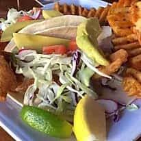 Charter a flats fishing trip to the back country of key west to catch the most sought after game fish in the ocean: Key West Fried Grouper Taco Menu Zogg S Raw Bar Grill Seafood Restaurant In Rehoboth Beach De