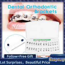 How can i pay for braces? Haapeury Dental Orthodontic Active Self Ligating Brackets Braces Mini Roth 0 022 Slot 3 With Hook Shopee Malaysia