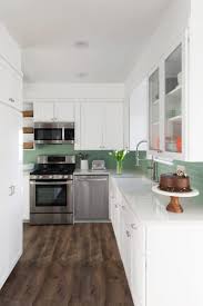 2x8 sea glass kitchen backsplash