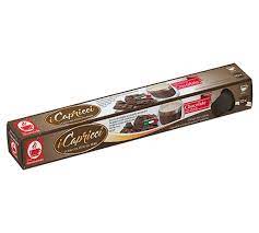 Sprinkle with the grated dark and white chocolate 10 Capsules Chocolat Compatibles Nespresso Icapricci