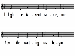 Advent Song Light The Advent Candle Lead Digital Songs Hymns
