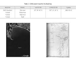 The Location Of Basil Bay Figure 9 Nautical Charts From B