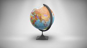 Globe Mockup Globe Mockup Watercolor Illustration