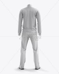 Download Men S Tracksuit Mock Up Front View In Apparel Mockups On Yellow Images Object Mockups