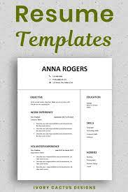 A resume objective can help. Resume Template Word First Job Cv Template One Page Resume High School Student Teenagers Professional Clean Modern Simple Anna Student Resume Template Student Resume Resume Template Word