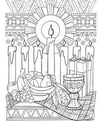 1) if you have javascript enabled you can click the print link in the top half of the page and it will automatically print the coloring page only and ignore the advertising and navigation at the top of the page. Kwanzaa Free Coloring Pages Crayola Com