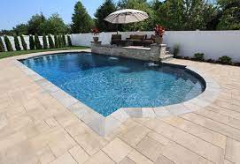 While the water remains clear, you can change its appearance by choosing a different liner color. Mosaic Dark Gray Full Floor Inground Vinyl Liner Mosaic Pool Vinyl Pool Pool Liners