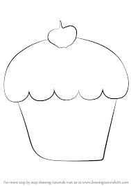 Drawing for kids helps them develop the freedom to express and communicate their ideas freely, especially for kids who are still learning words to express themselves. Learn How To Draw Cup Cake For Kids Cakes Step By Step Drawing Tutorials
