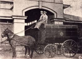 Horse drawn prison van or 'Black Maria ...