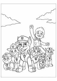 Created by a canadian team, paw patrol first aired on nickelodeon in the usa on august, 2013. 41 Paw Patrol Coloring Pages Coloring Pages