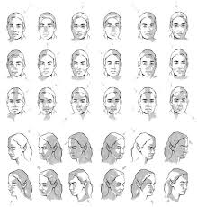 Face Female Shading Basic Planes Reference Sheet Art By Durwin Talon Marker Tones By Charlie Kirchoff Shading Faces Planes Of The Face Shadow Drawing