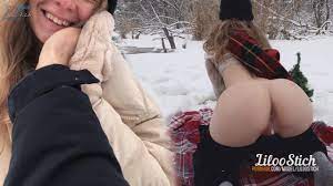WINTER FUN: SNOW CREAMPIE WITH LILOOSTICH - Pornhub.com