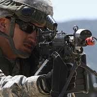 Pvt. James Tekampe, from Sarasota, Fla., an infantryman