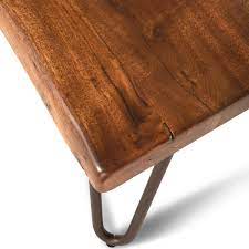 Maybe you would like to learn more about one of these? Vail Acacia Wood Live Edge Coffee Table In Walnut Finish Back At The Ranch Furniture