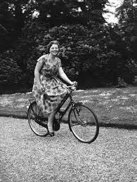 Beatrix Op De Fiets Fahrrad Rad Historisch