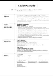 Free cv maker use our free cv template create a professional looking cv quickly and with ease does your cv look outdated, but have no time to improve it? Assistant City Planner Resume Example Kickresume