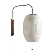 Nelson cigar floor lamp replica. Nelson Bubble Lamps Nelson Cigar Wall Sconce Ylighting Com