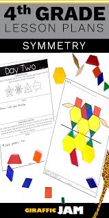Math Lesson Plans Symmetry Lesson Plans Guided Math Lesson Plan Math Lesson Plans Math Lessons Lesson Plans