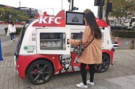 Kentucky fried chicken provides the best, the most scrumptiously cripsy fried chicken and zinger burgers that will leave your mouth watering for more. Kfc Turned To Self Driving Cars In China To Deliver Fried Chicken While Limiting Human Contact