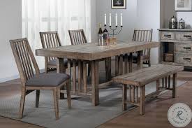 Restoration hardware dining room table. Codie Burnished Brown Dining Room Set From Homelegance Coleman Furniture