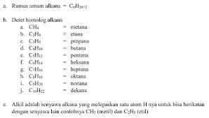 Contoh Soal Dan Pembahasan Tata Nama Alkana
