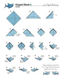 Fold Your Own Origami Shark At Home Origami Shark Origami Easy Origami Crafts