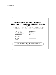 Dalam rpp k13 sma revisi 2017 yang kami sediakan dalam format word (doc) ini bisa anda download dengan mudah. Rpp Seni Budaya Kelas Xii Smt 1 Doc