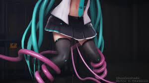 ミクさんが触手にクチュクチュされるだけ｜俺の3Dエロ動画