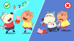 Skip To My Lou Wolfoo Helps Peppa Pig Toy Best Songs For Kids Kids Songs Peppa Pig Toys Best Songs