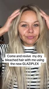 Revitalize Dry Bleached Hair with Glaziplex Treatment