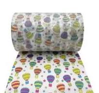 Baby Diaper Raw Material Brushed Cartoon Frontal Tape
