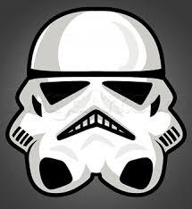 How To Draw A Stormtrooper Easy Star Wars Painting Star Wars Drawings Star Wars Art Painting