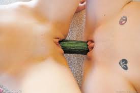 Sharing a cucumber | Sniz Porn