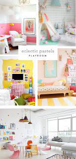 3 Stylish Playrooms Trends To Try Now Pencil Shavings Studio Yellow Playroom Stylish Playroom Pink Playroom